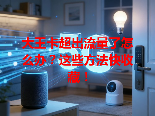 大王卡超出流量了怎么办？这些方法快收藏！
