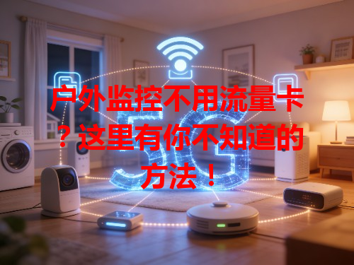 户外监控不用流量卡？这里有你不知道的方法！
