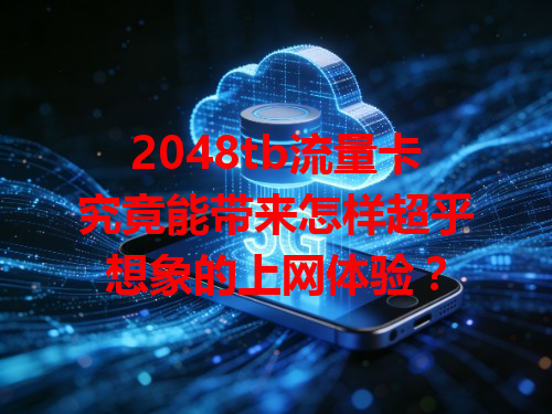 2048tb流量卡究竟能带来怎样超乎想象的上网体验？