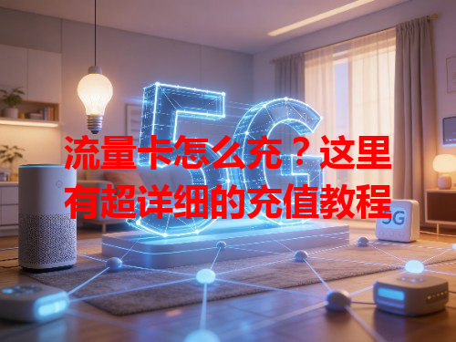流量卡怎么充？这里有超详细的充值教程