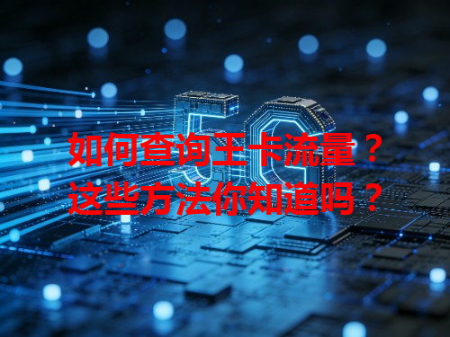 如何查询王卡流量？这些方法你知道吗？