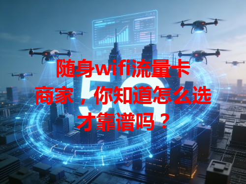 随身wifi流量卡商家，你知道怎么选才靠谱吗？