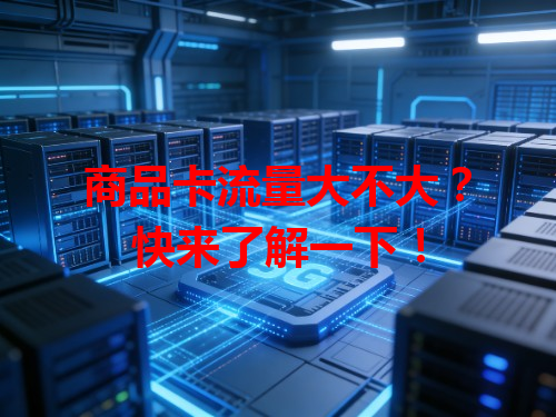 商品卡流量大不大？快来了解一下！
