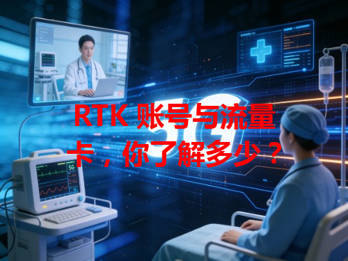 RTK 账号与流量卡，你了解多少？