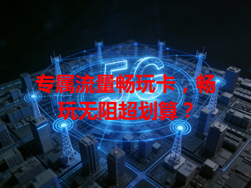 专属流量畅玩卡，畅玩无阻超划算？