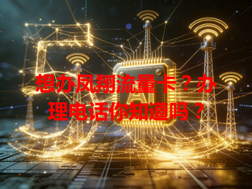 想办凤翔流量卡？办理电话你知道吗？