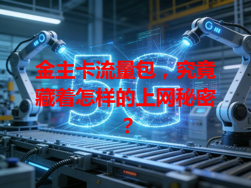 金主卡流量包，究竟藏着怎样的上网秘密？