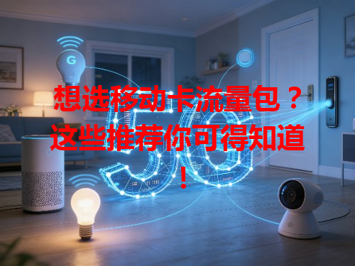 想选移动卡流量包？这些推荐你可得知道！