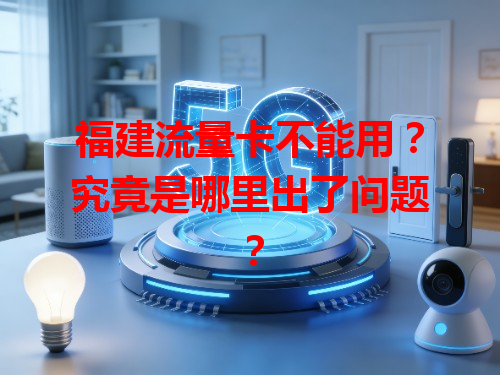 福建流量卡不能用？究竟是哪里出了问题？