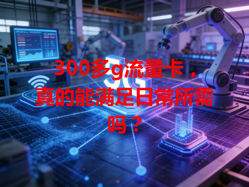300多g流量卡，真的能满足日常所需吗？