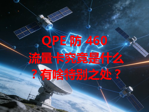 QPE 防 460 流量卡究竟是什么？有啥特别之处？