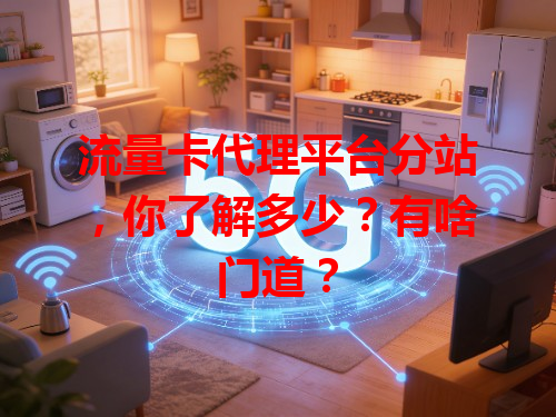 流量卡代理平台分站，你了解多少？有啥门道？