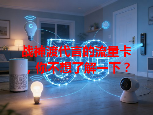 战神渡代言的流量卡，你不想了解一下？