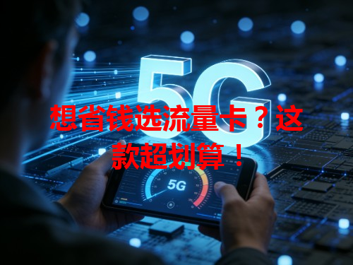想省钱选流量卡？这款超划算！