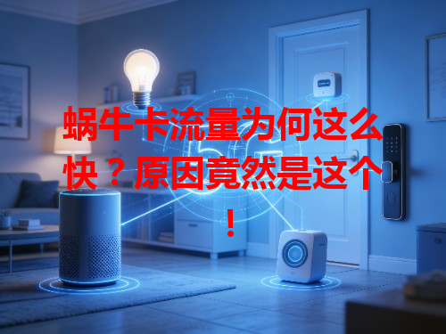 蜗牛卡流量为何这么快？原因竟然是这个！