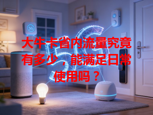 大牛卡省内流量究竟有多少，能满足日常使用吗？