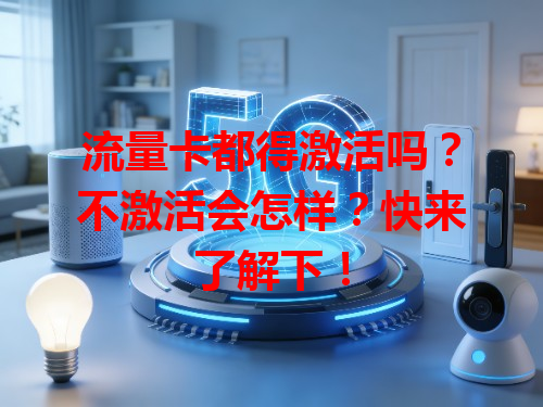 流量卡都得激活吗？不激活会怎样？快来了解下！