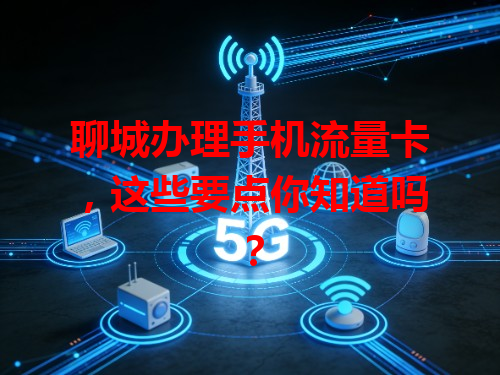 聊城办理手机流量卡，这些要点你知道吗？