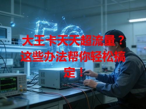 大王卡天天超流量？这些办法帮你轻松搞定！
