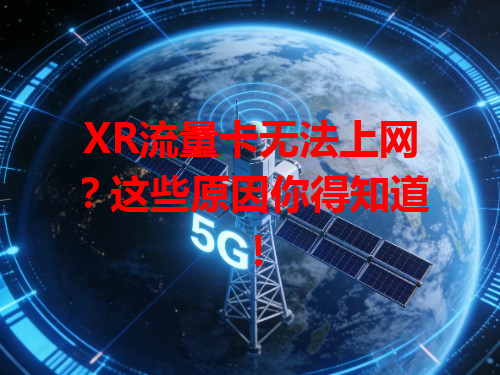 XR流量卡无法上网？这些原因你得知道！