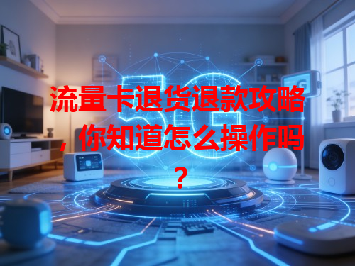 流量卡退货退款攻略，你知道怎么操作吗？