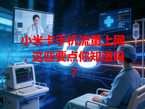 小米卡手机流量上网，这些要点你知道吗？