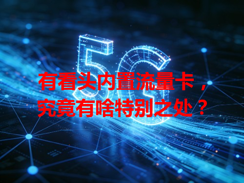 有看头内置流量卡，究竟有啥特别之处？