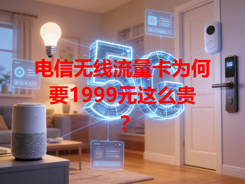 电信无线流量卡为何要1999元这么贵？