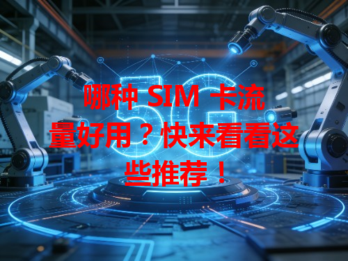 哪种 SIM 卡流量好用？快来看看这些推荐！