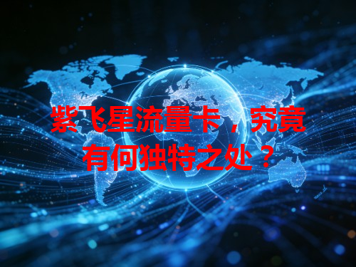 紫飞星流量卡，究竟有何独特之处？