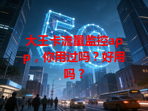 大王卡流量监控app，你用过吗？好用吗？