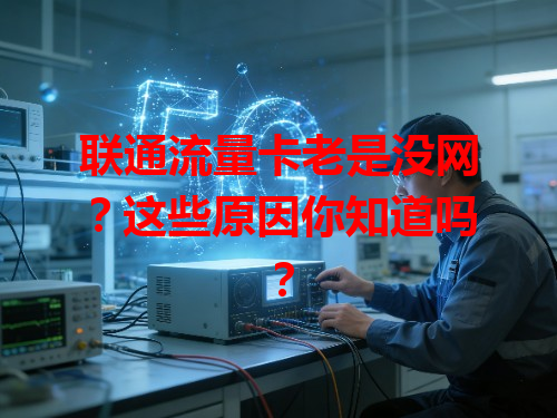 联通流量卡老是没网？这些原因你知道吗？