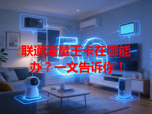联通流量王卡在哪能办？一文告诉你！