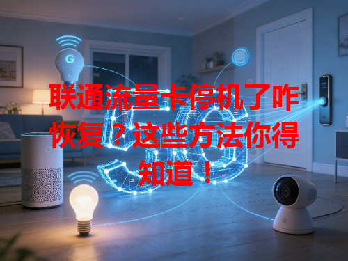 联通流量卡停机了咋恢复？这些方法你得知道！