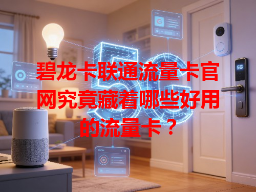 碧龙卡联通流量卡官网究竟藏着哪些好用的流量卡？