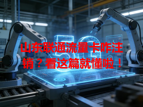 山东联通流量卡咋注销？看这篇就懂啦！