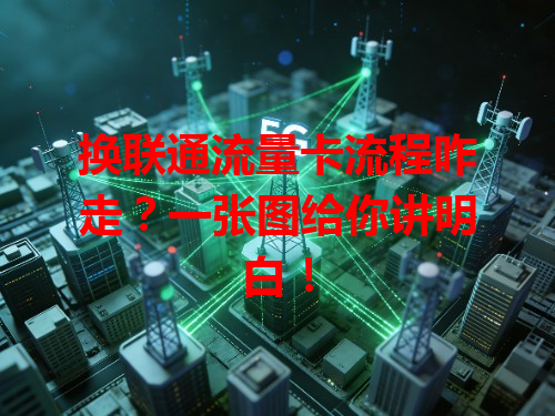 换联通流量卡流程咋走？一张图给你讲明白！