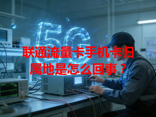 联通流量卡手机卡归属地是怎么回事？
