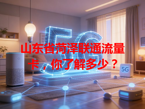 山东省菏泽联通流量卡，你了解多少？