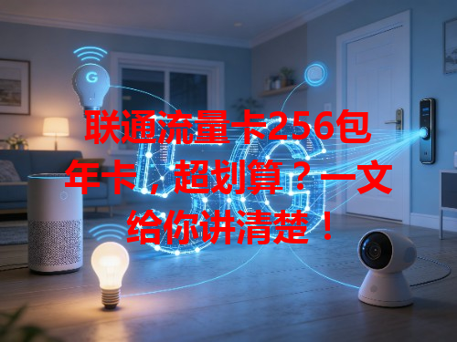 联通流量卡256包年卡，超划算？一文给你讲清楚！