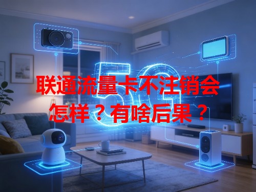联通流量卡不注销会怎样？有啥后果？