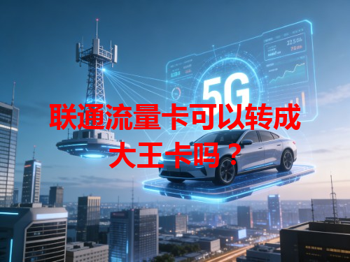 联通流量卡可以转成大王卡吗？
