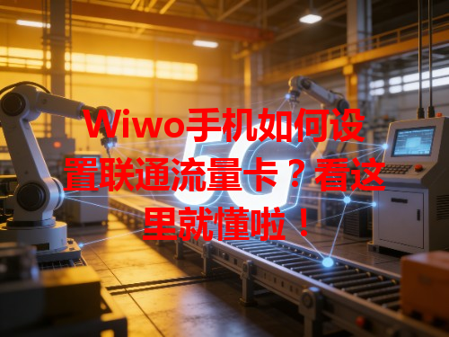 Wiwo手机如何设置联通流量卡？看这里就懂啦！
