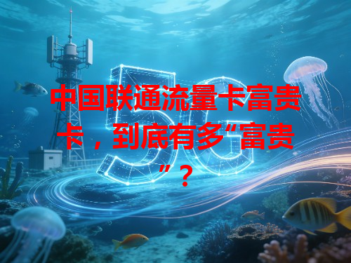 中国联通流量卡富贵卡，到底有多“富贵”？