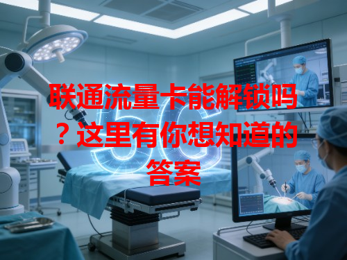 联通流量卡能解锁吗？这里有你想知道的答案