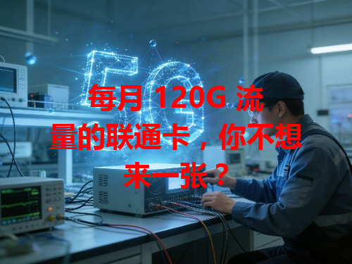 每月 120G 流量的联通卡，你不想来一张？