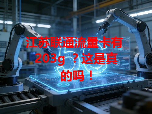 江苏联通流量卡有 203g ？这是真的吗！
