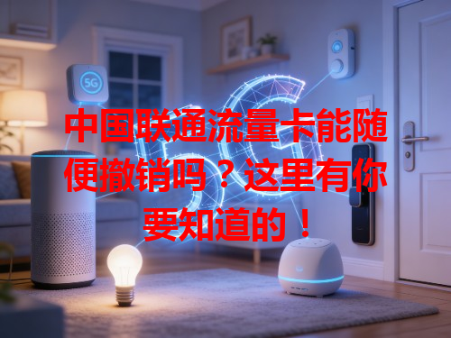 中国联通流量卡能随便撤销吗？这里有你要知道的！