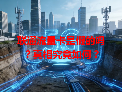 联通流量卡是假的吗？真相究竟如何？