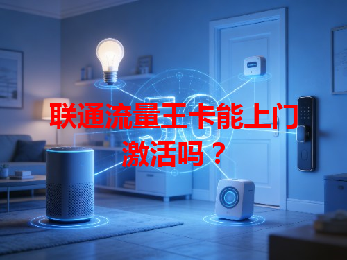 联通流量王卡能上门激活吗？